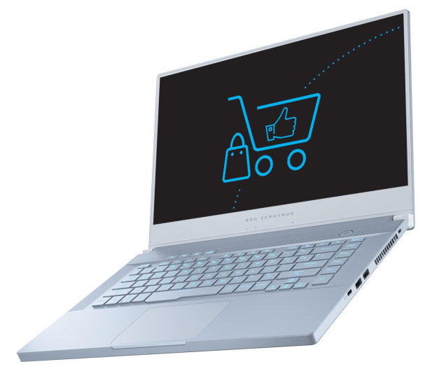 ASUS ROG Zephyrus M i7-9750H/16GB/512 Glacier - 540231 - zdjęcie 6